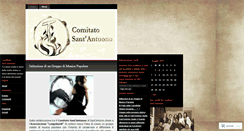 Desktop Screenshot of comitatosantantuono.wordpress.com