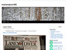 Tablet Screenshot of marianajourn65.wordpress.com