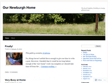 Tablet Screenshot of ournewburghhome.wordpress.com