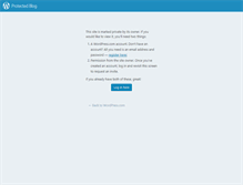 Tablet Screenshot of personalspacetechnologies.wordpress.com