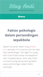Mobile Screenshot of andiboboblog.wordpress.com
