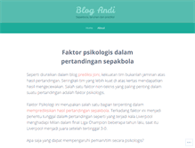 Tablet Screenshot of andiboboblog.wordpress.com