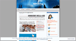 Desktop Screenshot of ninoblog.wordpress.com