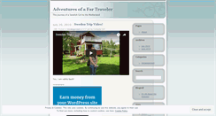 Desktop Screenshot of adventuresofafartraveler.wordpress.com