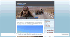 Desktop Screenshot of macabrefitness.wordpress.com