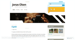 Desktop Screenshot of megjonasolsen.wordpress.com