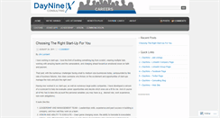 Desktop Screenshot of dayninecareers.wordpress.com
