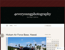 Tablet Screenshot of 4everyoungphotography.wordpress.com