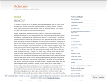 Tablet Screenshot of bichicomes.wordpress.com