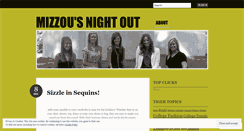 Desktop Screenshot of mizzousnightout.wordpress.com