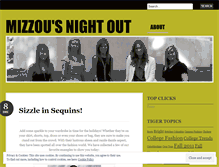 Tablet Screenshot of mizzousnightout.wordpress.com