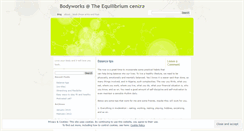 Desktop Screenshot of bodyworksng.wordpress.com