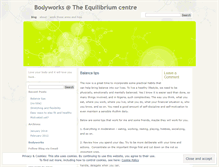 Tablet Screenshot of bodyworksng.wordpress.com