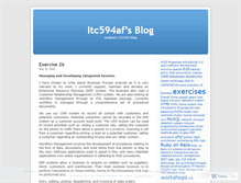 Tablet Screenshot of itc594af.wordpress.com