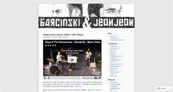 Desktop Screenshot of barcinskijeanjean.wordpress.com