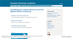 Desktop Screenshot of industriekamera.wordpress.com