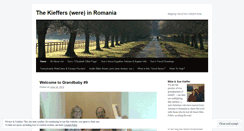 Desktop Screenshot of kieffersinromania.wordpress.com