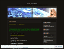Tablet Screenshot of murid1jesus.wordpress.com