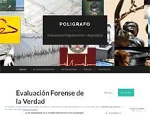 Tablet Screenshot of poligrafoperu.wordpress.com