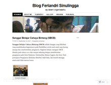 Tablet Screenshot of feriandrisinulingga.wordpress.com