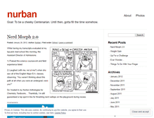 Tablet Screenshot of nonaurban.wordpress.com