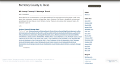 Desktop Screenshot of mchenrycountyilpress.wordpress.com