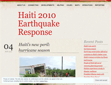Tablet Screenshot of haitihaiti.wordpress.com