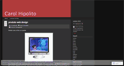 Desktop Screenshot of carolhipolito.wordpress.com
