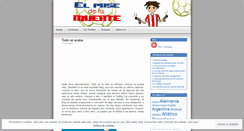 Desktop Screenshot of elpasedelamuerte.wordpress.com