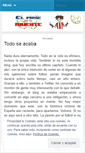 Mobile Screenshot of elpasedelamuerte.wordpress.com