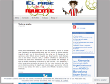 Tablet Screenshot of elpasedelamuerte.wordpress.com