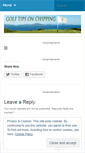 Mobile Screenshot of golftipsonchipping.wordpress.com