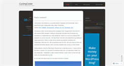 Desktop Screenshot of cyclingcoder.wordpress.com