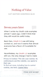 Mobile Screenshot of nullinfo.wordpress.com
