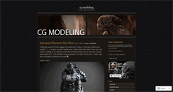 Desktop Screenshot of cgmodeling.wordpress.com