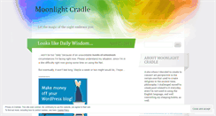 Desktop Screenshot of moonlightcradle.wordpress.com