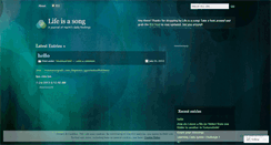Desktop Screenshot of hachinouta.wordpress.com