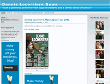 Tablet Screenshot of dennislocorriere.wordpress.com