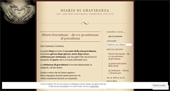 Desktop Screenshot of diariogravidanza.wordpress.com