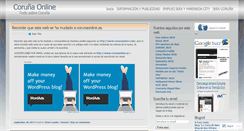 Desktop Screenshot of corunaonline.wordpress.com