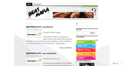 Desktop Screenshot of beatmafia.wordpress.com