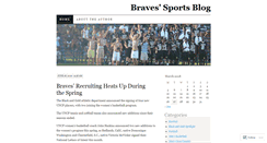 Desktop Screenshot of bravessports.wordpress.com