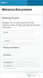Mobile Screenshot of moroccoexcursions.wordpress.com