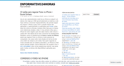 Desktop Screenshot of informativo24horas.wordpress.com