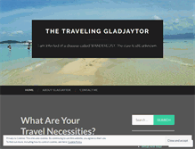 Tablet Screenshot of gladjaytor.wordpress.com