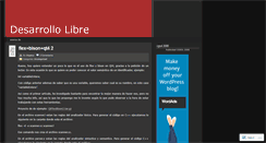 Desktop Screenshot of desarrollolibre.wordpress.com