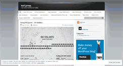 Desktop Screenshot of mafgroup.wordpress.com