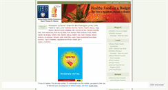 Desktop Screenshot of healthyfoodonabudget.wordpress.com