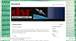 Desktop Screenshot of dsrsoporte.wordpress.com