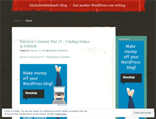 Tablet Screenshot of michellewhitehead.wordpress.com